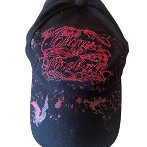 Universal Orlando Harry Potter Hat Chinese Fireball Dragon Black & Red One Size